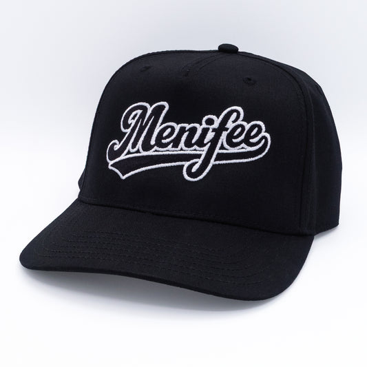 The Menifee Hat - Black/White